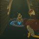 Link is ashamed that this ostrich-thing has more personality than he does.
